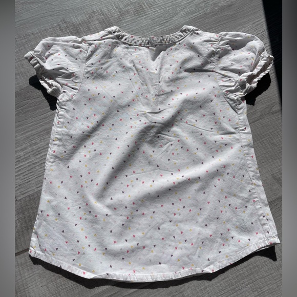 Cherokee girl’s hearts 💕 blouse, size 5T. - Picture 10 of 12